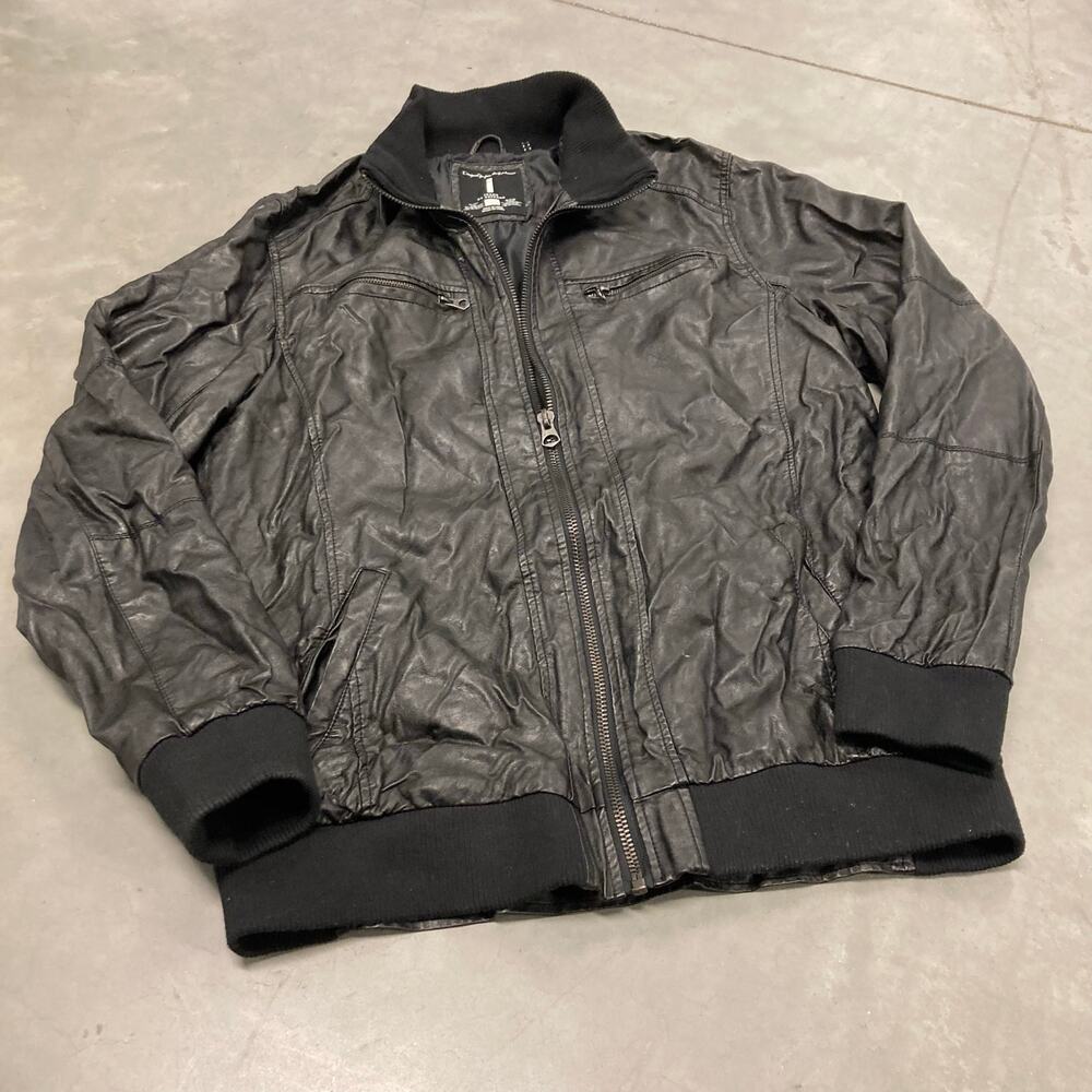 Vintage buffalo leather jacket